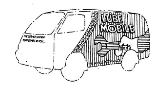 LUBE MOBILE THE SERVICE STATION THAT COMES TO YOU... logo