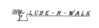 LUBE - N - WALK logo