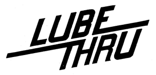 LUBE THRU logo