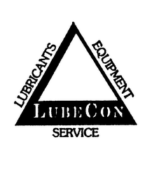 LUBECON LUBRICANTS EQUIPMENT SERVICE logo
