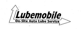 LUBEMOBILE ON-SITE AUTO LUBE SERVICE logo