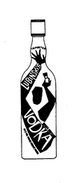 LUBINSKI'S VODKA IMPORTED SERVE CHILLED logo