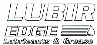 LUBIR EDGE LUBRICANTS & GREASE logo