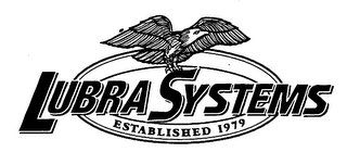 LUBRA SYSTEMS ESTABLISHED 1979 logo