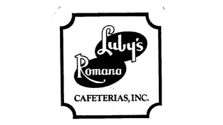 LUBY'S ROMANA CAFETARIAS INC. logo