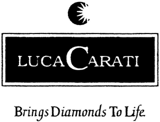 LUCA CARATI BRINGS DIAMONDS TO LIFE logo