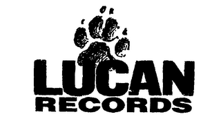 LUCAN RECORDS logo