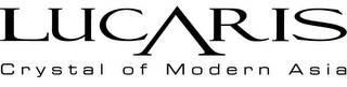 LUCARIS CRYSTAL OF MODERN ASIA logo