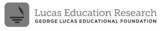 LUCAS EDUCATION RESEARCH GEORGE LUCAS EDUCATIONAL FOUNDATION logo