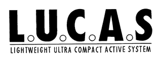 L.U.C.A.S LIGHTWEIGHT ULTRA COMPACT ACTIVE SYSTEM logo