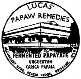 LUCAS' PAPAW REMIDIES logo