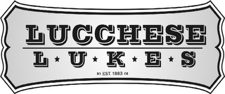LUCCHESE LUKES EST. 1883 logo