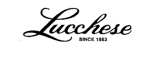 LUCCHESE SINCE 1883 logo