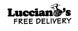 LUCCIANO'S FREE DELIVERY logo