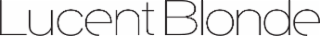 LUCENT BLONDE logo