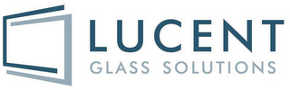 LUCENT GLASS SOLUTIONS logo
