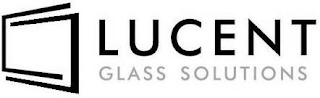 LUCENT GLASS SOLUTIONS logo