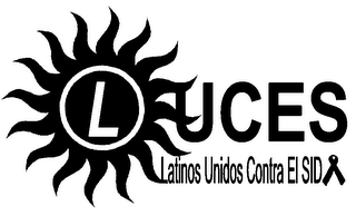 LUCES LATINOS UNIDOS CONTRA EL SID logo