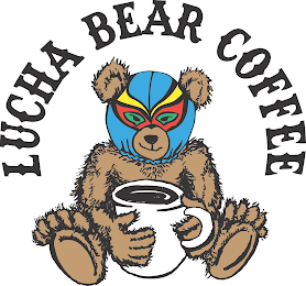 LUCHA BEAR COFFEE logo