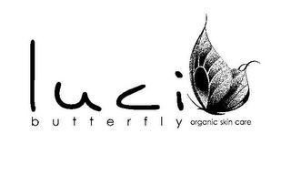 LUCI B U T T E R F L Y ORGANIC SKIN CARE logo