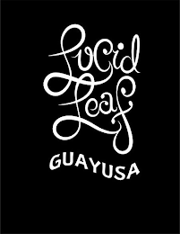 LUCID LEAF GUAYUSA logo