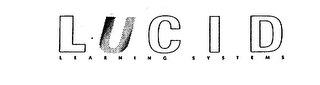 LUCID LEARNING SYSTEMS logo