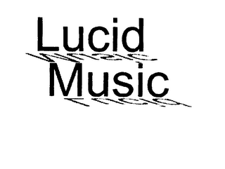 LUCID MUSIC logo
