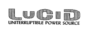 LUCID UNINTERRUPTIBLE POWER SOURCE logo