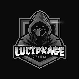 LUCIDKAGE STAY RICH logo