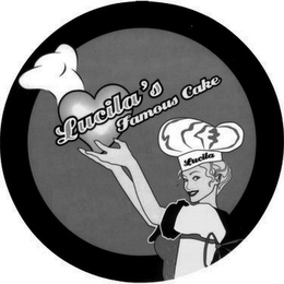 LUCILA'S FAMOUS CAKE logo
