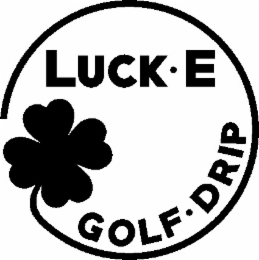 LUCK • E GOLF • DRIP logo