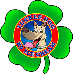 LUCKEE DOG K9 ICE CREAM logo