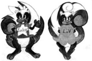 LUCKEY LUV logo