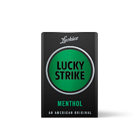 LUCKIES LUCKY STRIKE MENTHOL AN AMERICAN ORIGINAL logo