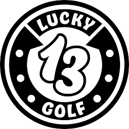 LUCKY 13 GOLF logo