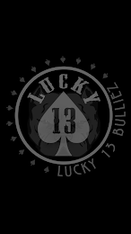 LUCKY 13 LUCKY 13 BULLIEZ logo