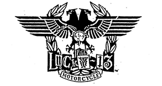 LUCKY-13 MOTORCYCLE logo