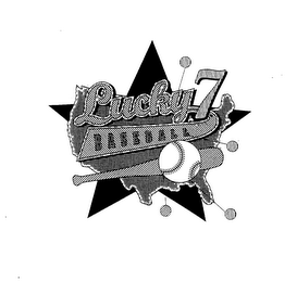 LUCKY 7 BASEBALL logo