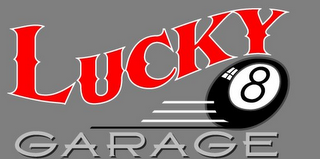 LUCKY 8 GARAGE logo