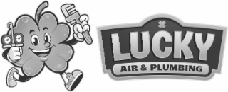 LUCKY AIR & PLUMBING logo