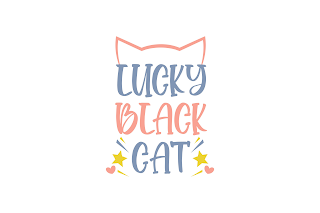 LUCKY BLACK CAT logo