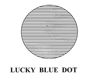 LUCKY BLUE DOT logo