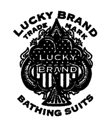 LUCKY BRAND TRADE MARK LUCKY BRAND BATHING SUITS logo