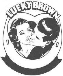 LUCKY BROWN logo
