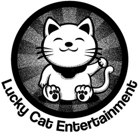 LUCKY CAT ENTERTAINMENT logo
