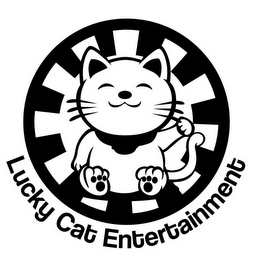LUCKY CAT ENTERTAINMENT logo