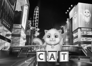 LUCKY CAT KARAOKE SHOP CASINO CAT CAFE logo