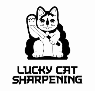 LUCKY CAT SHARPENING logo