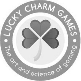 LUCKY CHARM GAMES THE ART AND SCIENCE OF GAMING logo