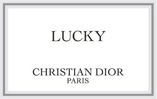 LUCKY CHRISTIAN DIOR PARIS logo
